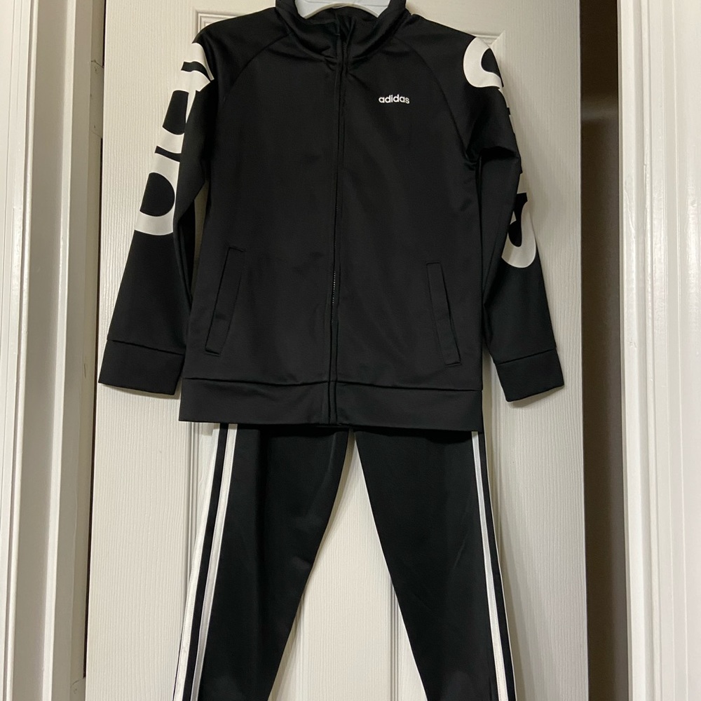 Kids adidas track suit, worn once